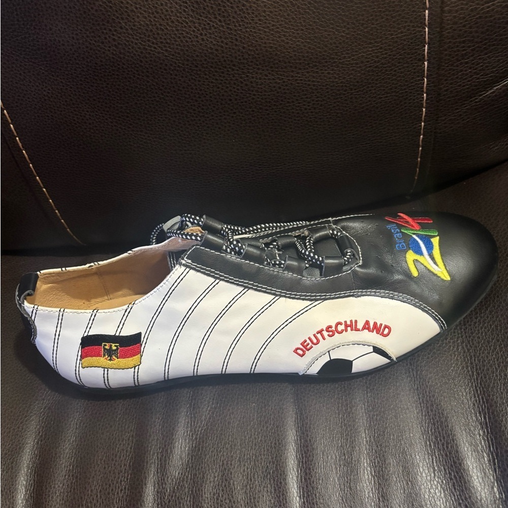Black and White Athletic Shoes